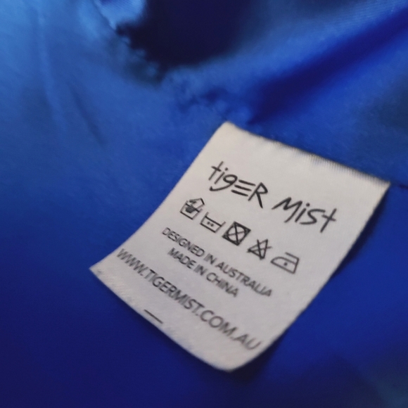 I.AM.GIA - Tarantino royal blue camo jacket - Size S - Picture 11 of 12